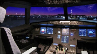 Cockpit Airbus A-320 | © GATE-08 Flight & Racing Simulation-Marc Asplanato